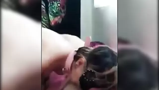 Tajik slut sucks on cum